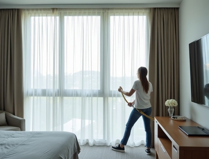 Karrabin Sheer Curtain Cleaning